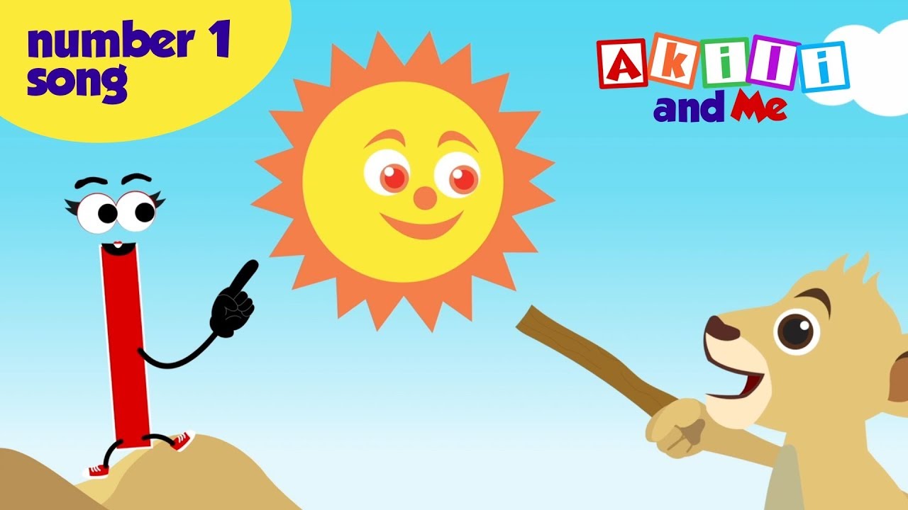 The Number One Song! - Happy New Year from Akili and Me - African Preschool Cartoons
