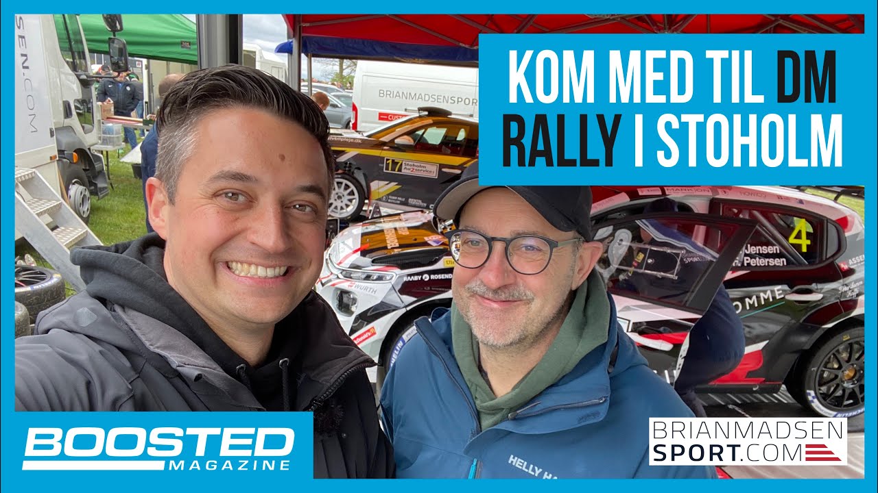 Kom med os til Rally DM2 i Stoholm med BrianMadsenSport.com
