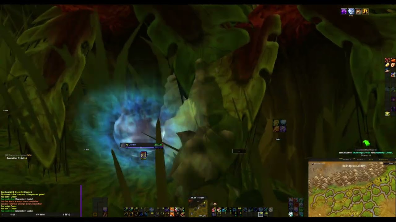 [35] Draenethyst Crystals | Swamp of Sorrows (ID: 1389) - Turtle Wow Quest Database