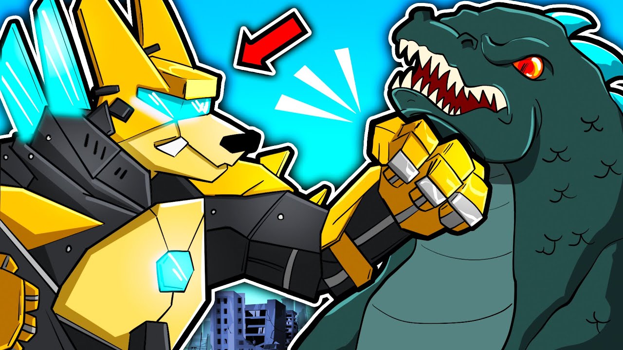 ROBOT PAZZO PRENDE A PUGNI KAIJU GIGANTI IN VR! HO TAGLIATO LA TESTA A GODZILLA?! *NON CI CREDO*