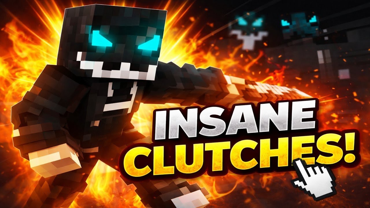 MINECRAFT BUT THIS CLUTCHES SHOULDN'T POSSIBLE !!😱😱