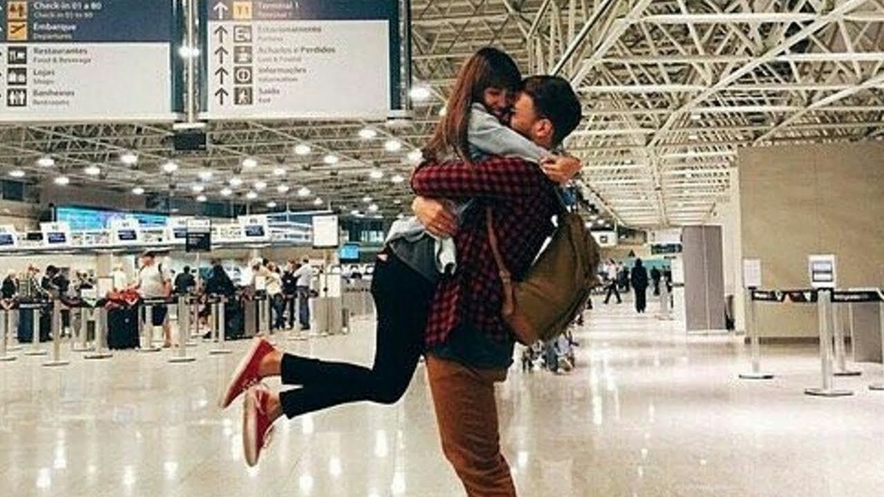 Long Distance Relationship Meeting For The First Time [Couple Goals]