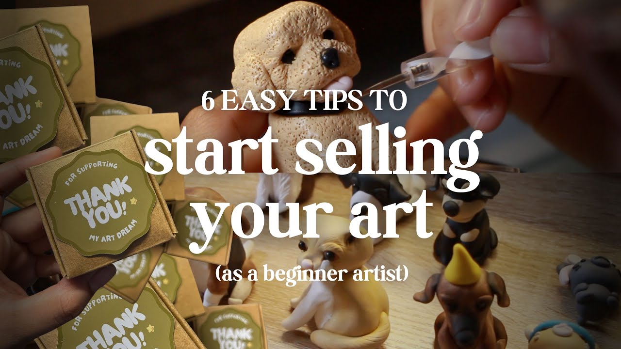 How to start a SUCCESSFUL ART COMMISSION BUSINESS as a Beginner Artist ✿ Small Art Business Tips
