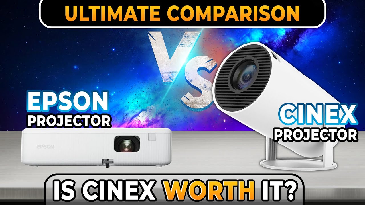 🔥Epson EpiqVision Flex CO-W01 Portable Projector vs SimplifyTech CineX Projector!