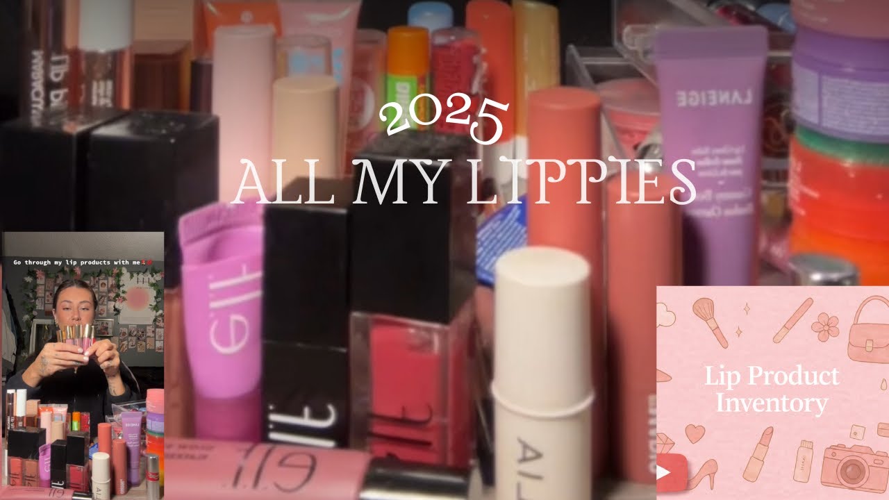 All my lippies!💄