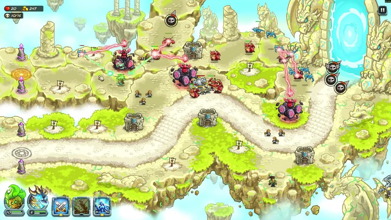 Kingdom Rush 5: Alliance Dragon's Gate [Single Hero] [Impossible] 王國保衛戰５：同盟 巨龍之門 單英雄 不可思議