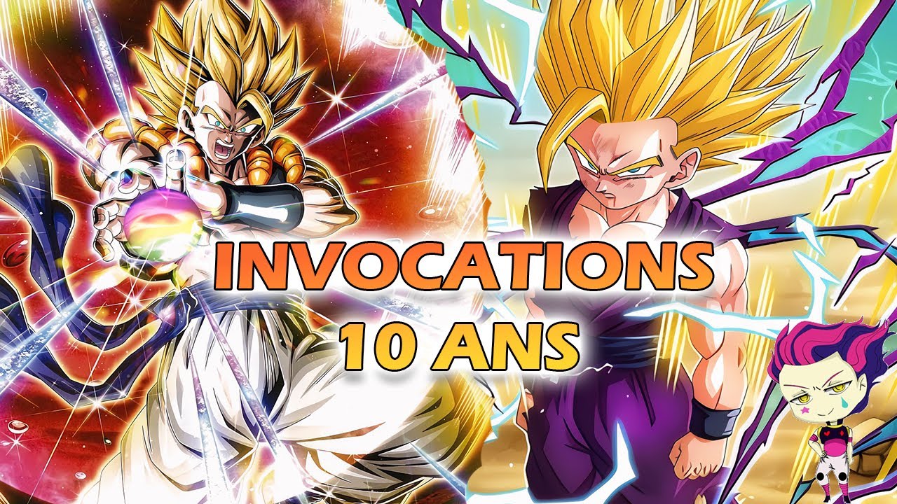 Invocations Gogeta Gohan LR 10 ans Partie 2 1100 DS  ! | DRAGON BALL Z DOKKAN BATTLE