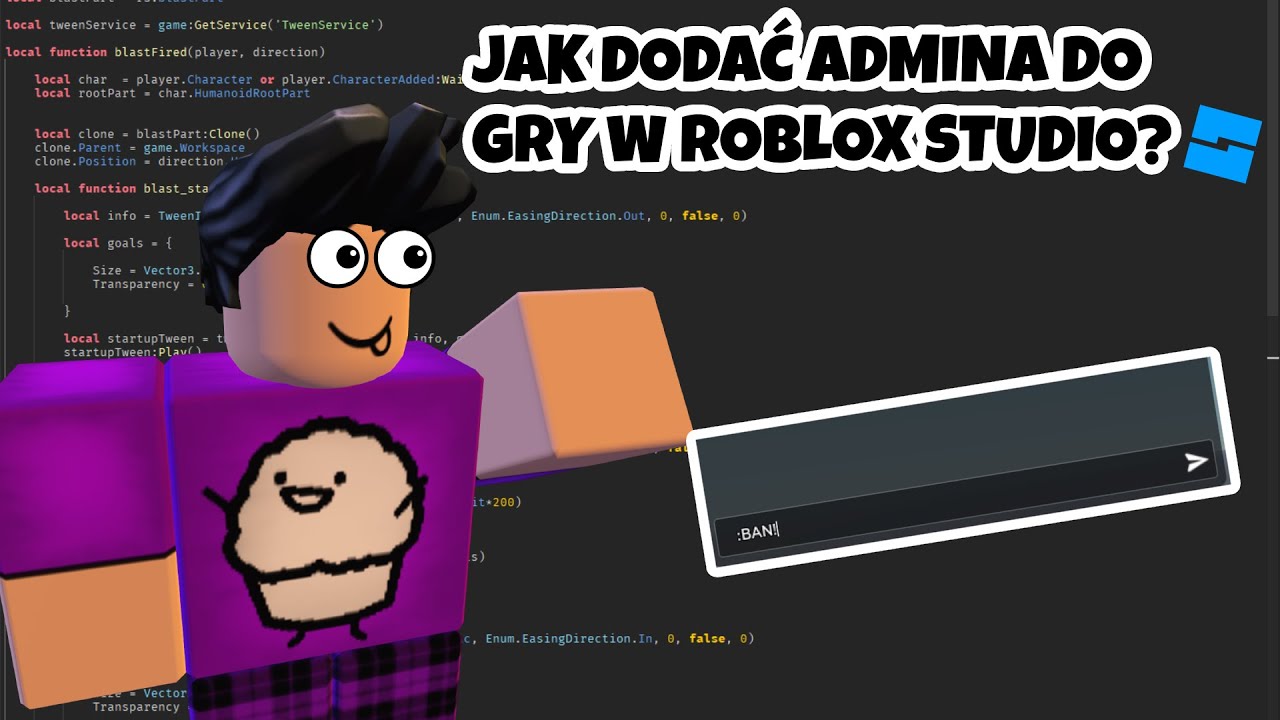 Jak Dodać Admina Do Gry W Roblox Studio?