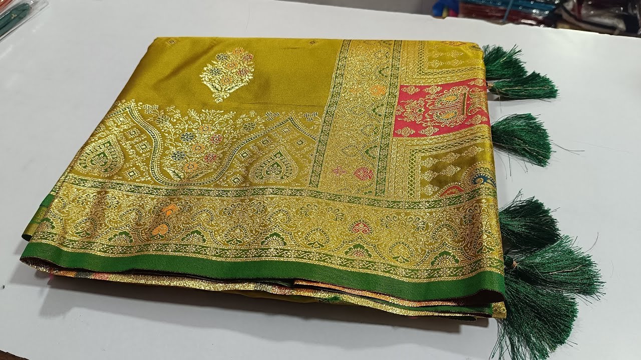 Latest dola silk saree, Trending saree collection 2026,#saree 