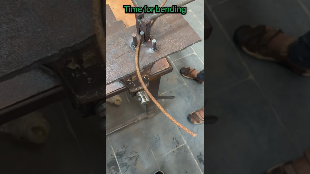 Manual Rod Bending Tool| Bar Bender| #industrialskills #welder #bending #bendingmachine #diy #metal