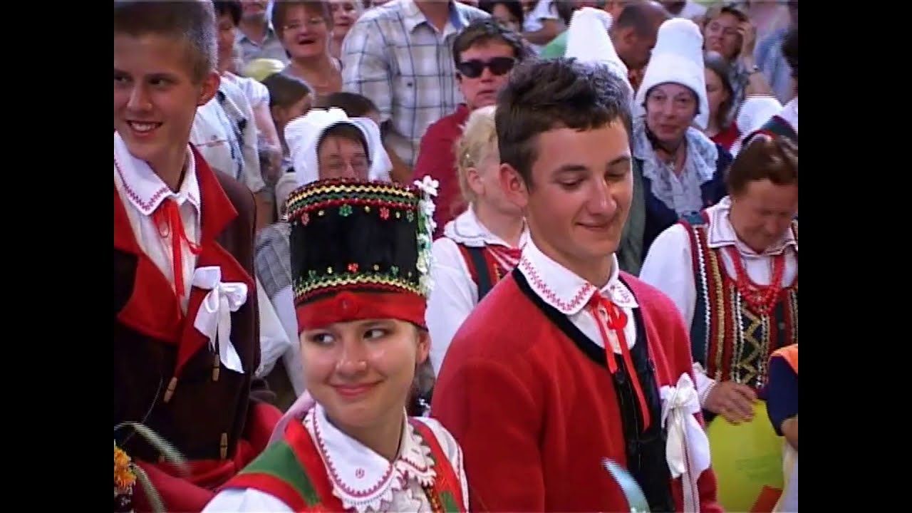 Wesele Kurpiowskie w Kadzidle 2007 Msza Św. w Kościele Parafialnym pw. Ducha Świętego -fragmenty