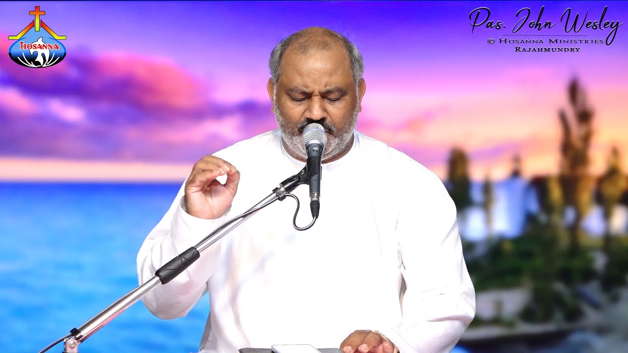 దేవునికి స్తోత్రము గానము చేయుటయే మంచిది.. 𝑷𝒂𝒔.𝑱𝒐𝒉𝒏 𝑾𝒆𝒔𝒍𝒆𝒚 anna Live Song 17-6-2021