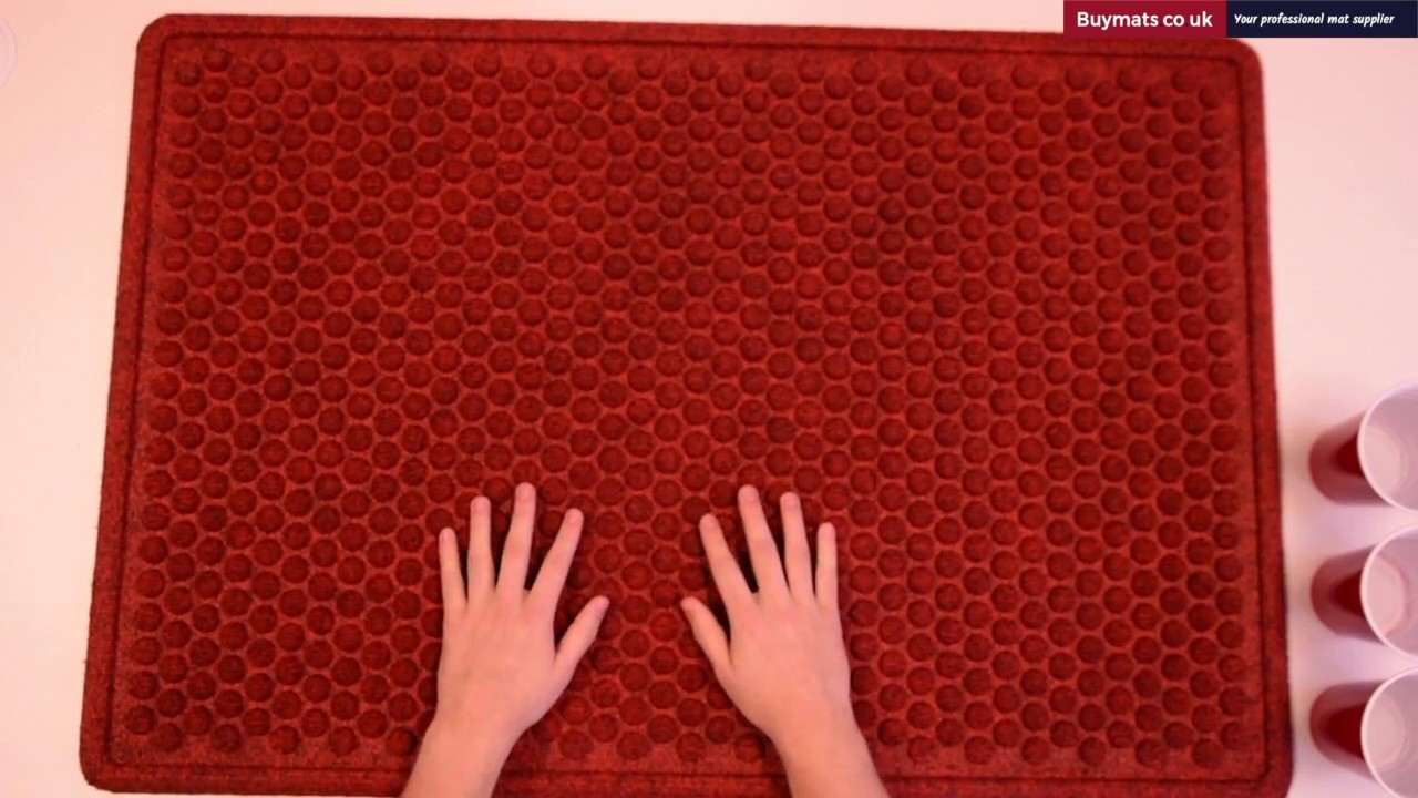Aqua Trap™ robust barrier mat with moulded domes