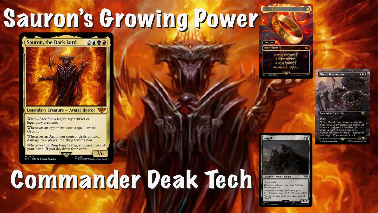 Sauron Commander Deck - Sauron's Growing Power