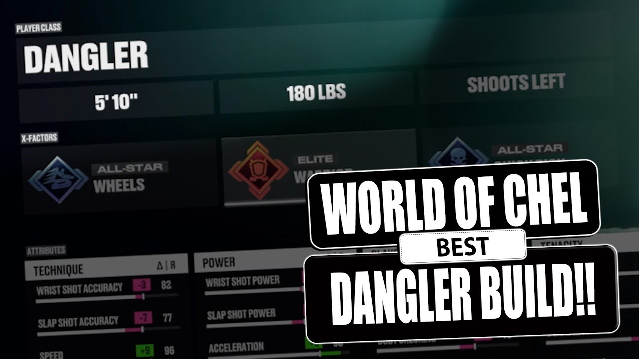 ЛУЧШИЙ билд игрока DANGLER в NHL 26 для World of Chel!