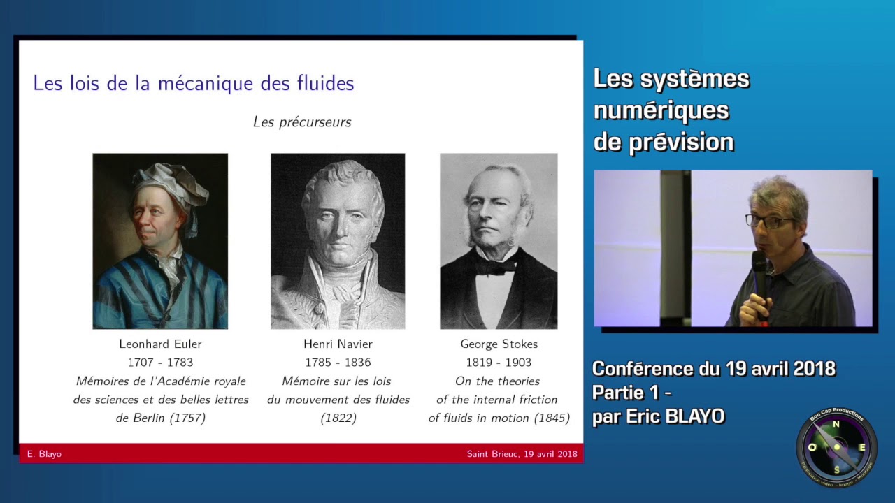 Conference quand les maths font la pluie et le beau temps - Partie 1