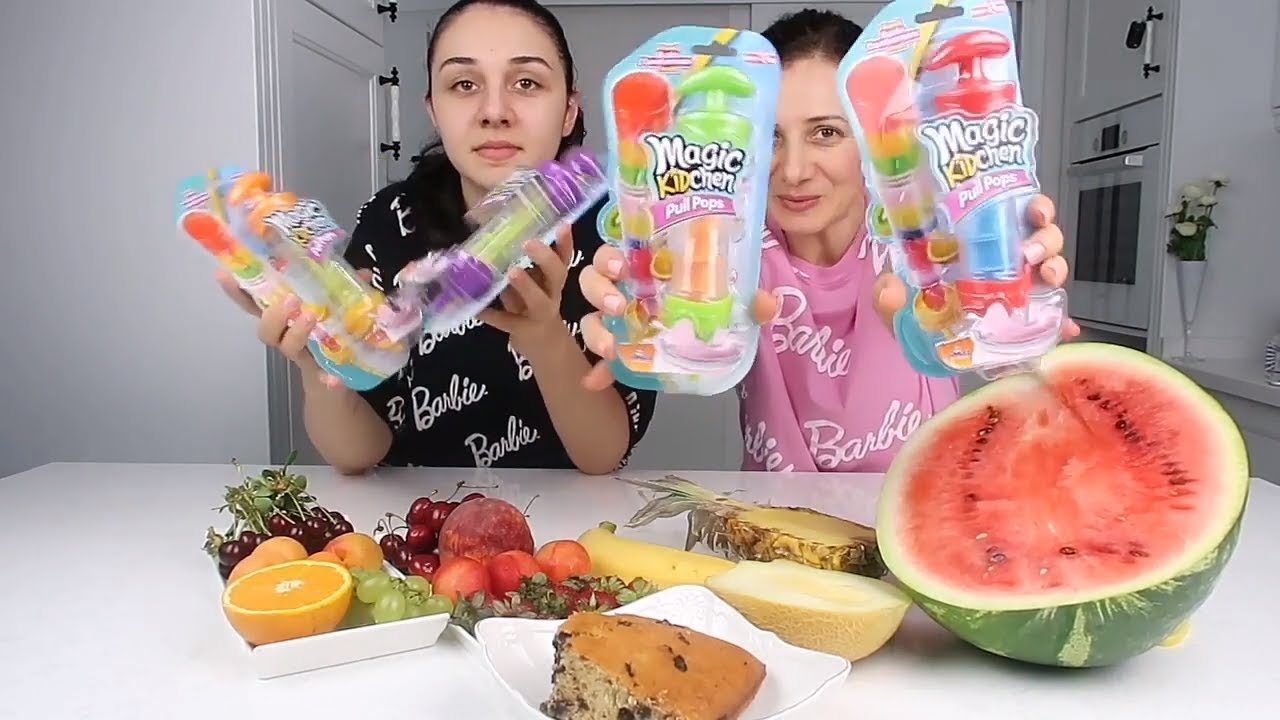 Serin Yaz çin Pull Pops ile Gerçek Kolay sağlıklı Meyveli ve kekli Dondurma Yaptık  Bidünya Oyuncak