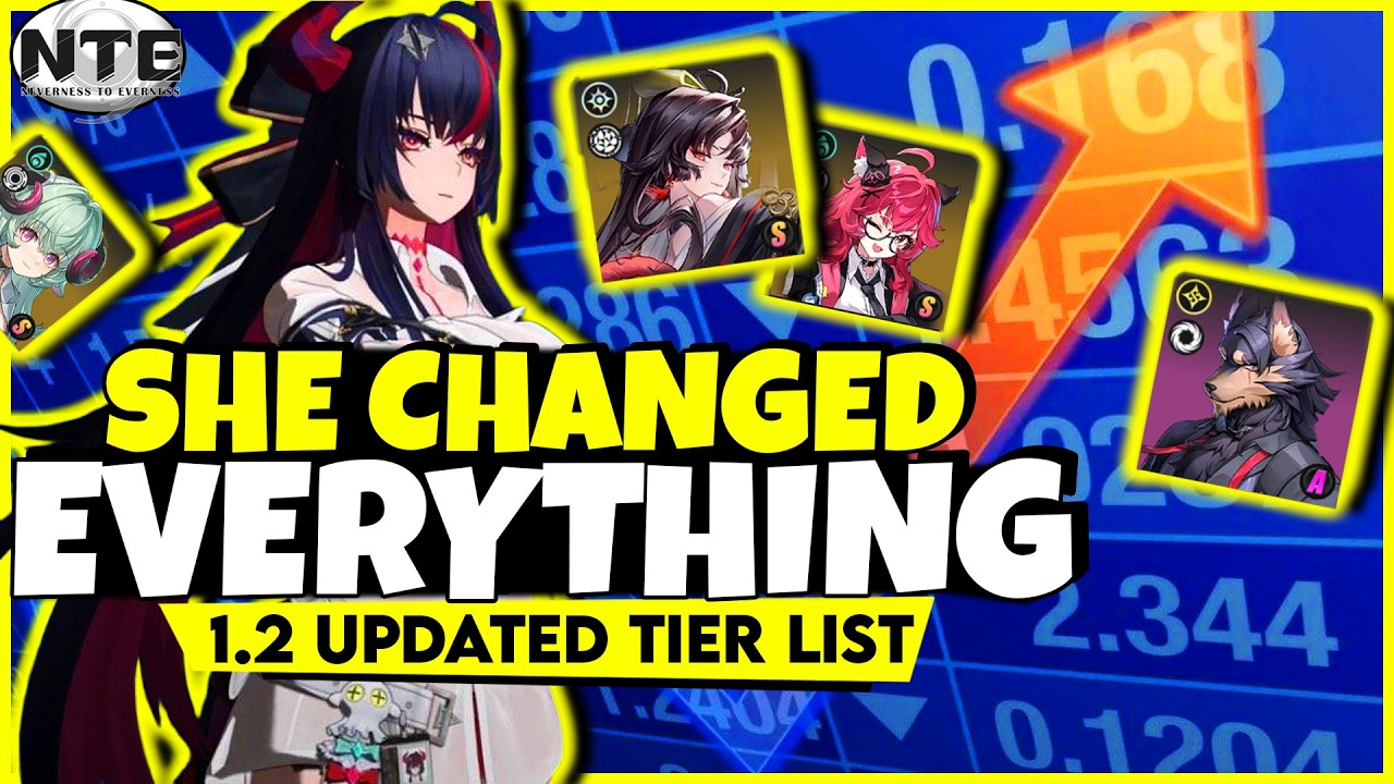 STONKS! 1.2 Shinku Updated NTE Tier List!  [Neverness to Everness]