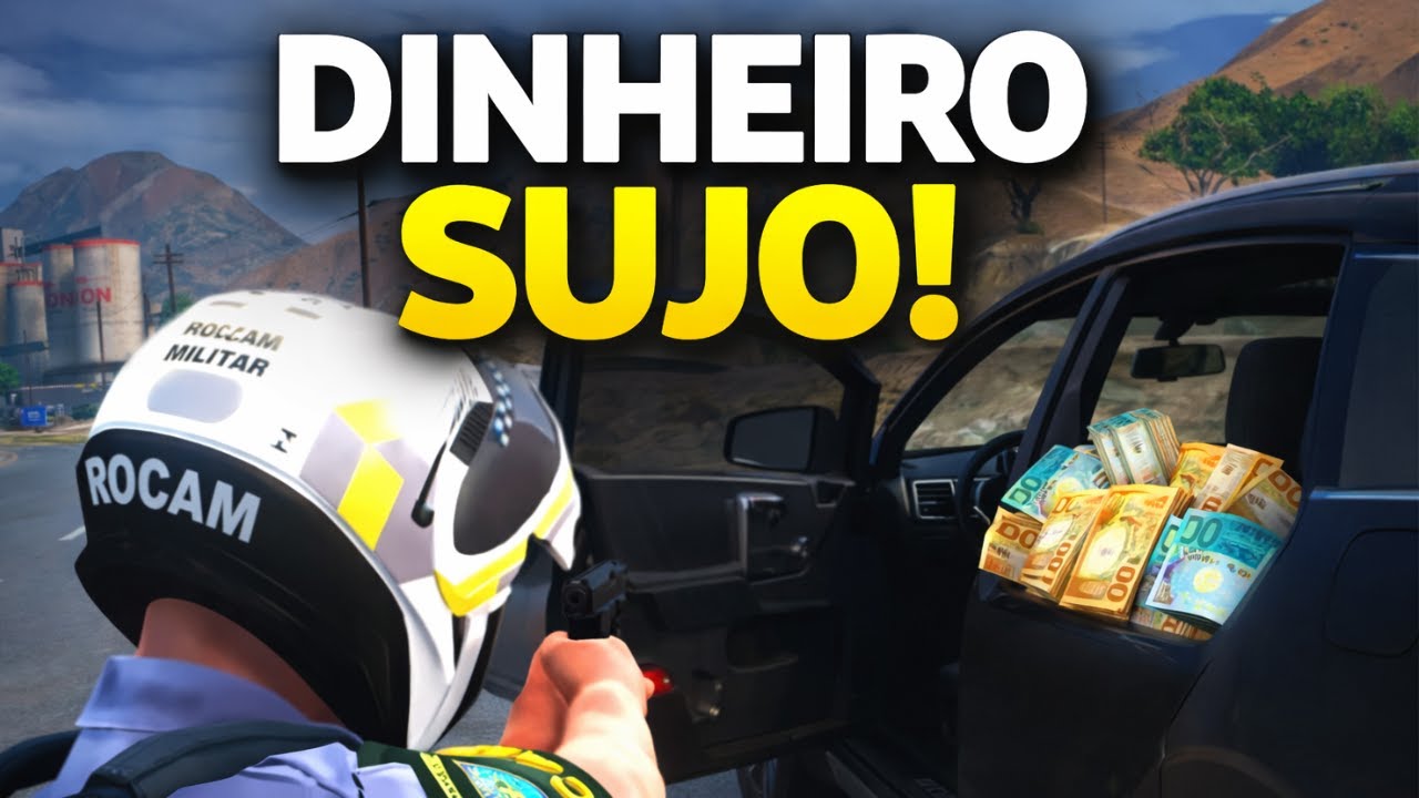 ACHOU QUE IA ESCAPAR? ABORDAGEM DA ROCAM TERMINA EM PRISÃO POR DINHEIRO ILÍCITO! 👮‍♂️🏍️