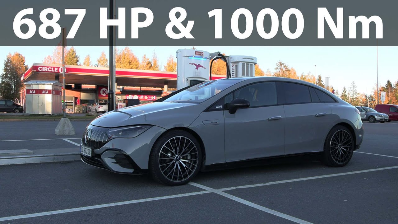 Тест запаса хода Mercedes EQE 53 4Matic+
