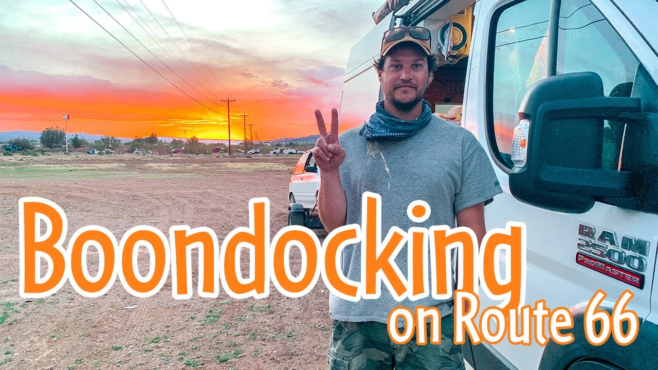VAN LIFE in New Mexico | #1 Place to Boondock on Route 66