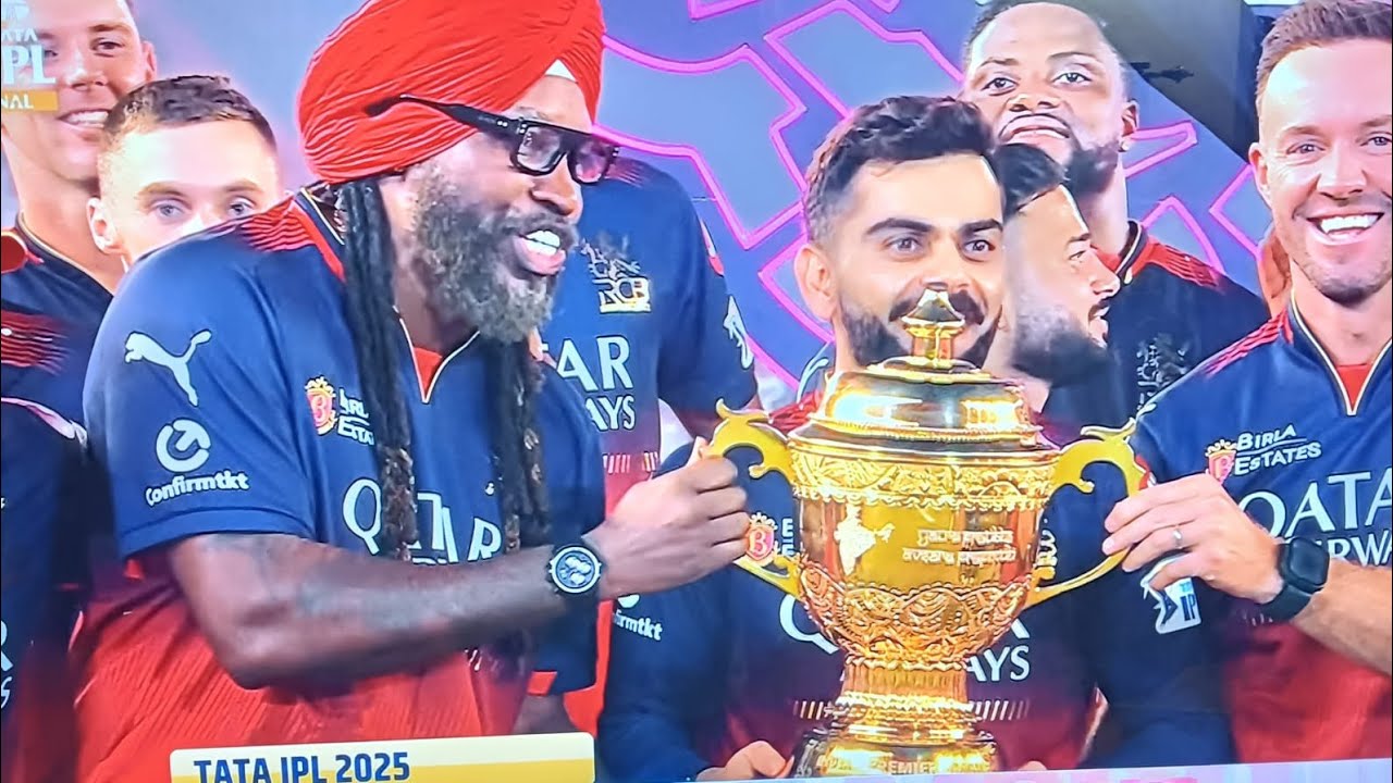 Victory of RCB... Heartfelt moment 🥳🔥