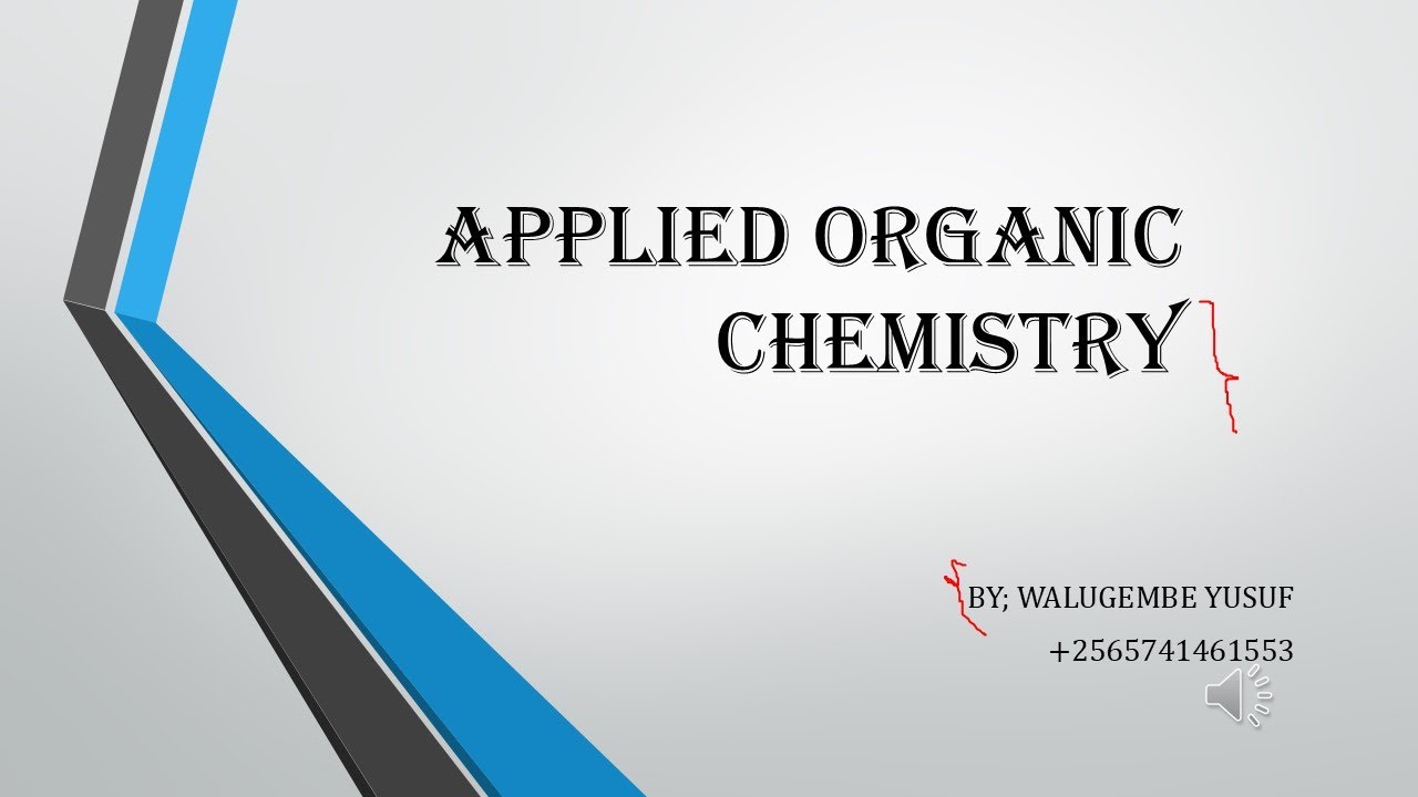 Applied Organic Chemistry; Soaps And Soapy Detergents for Advanced level