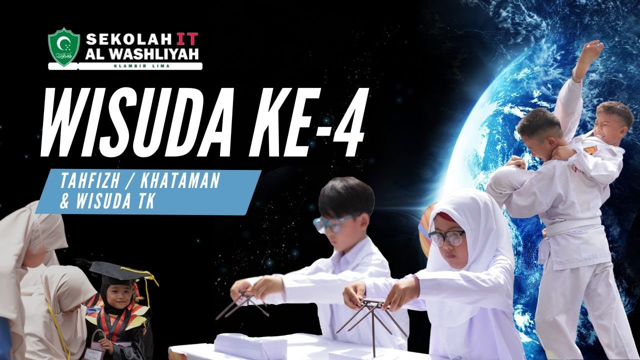 FANTASTIS, Wisuda ke 4 Sekolah IT Al Washliyah