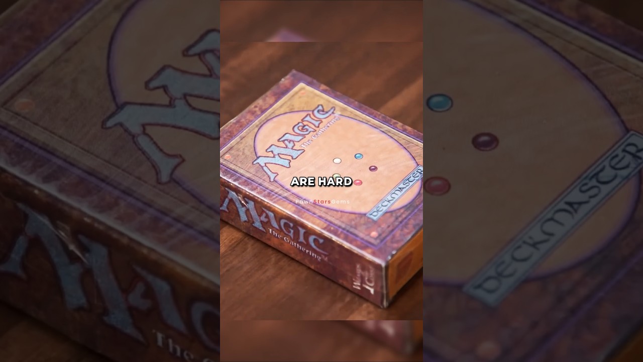 Rare Sealed 1993 Magic The Gathering Beta Edition Deck | Pawn Stars