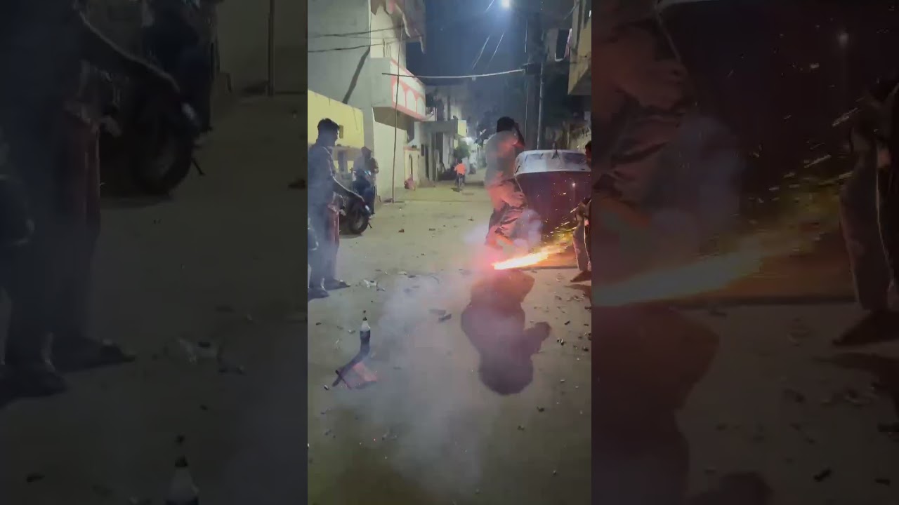Be careful blasting crackers 🧨🎇