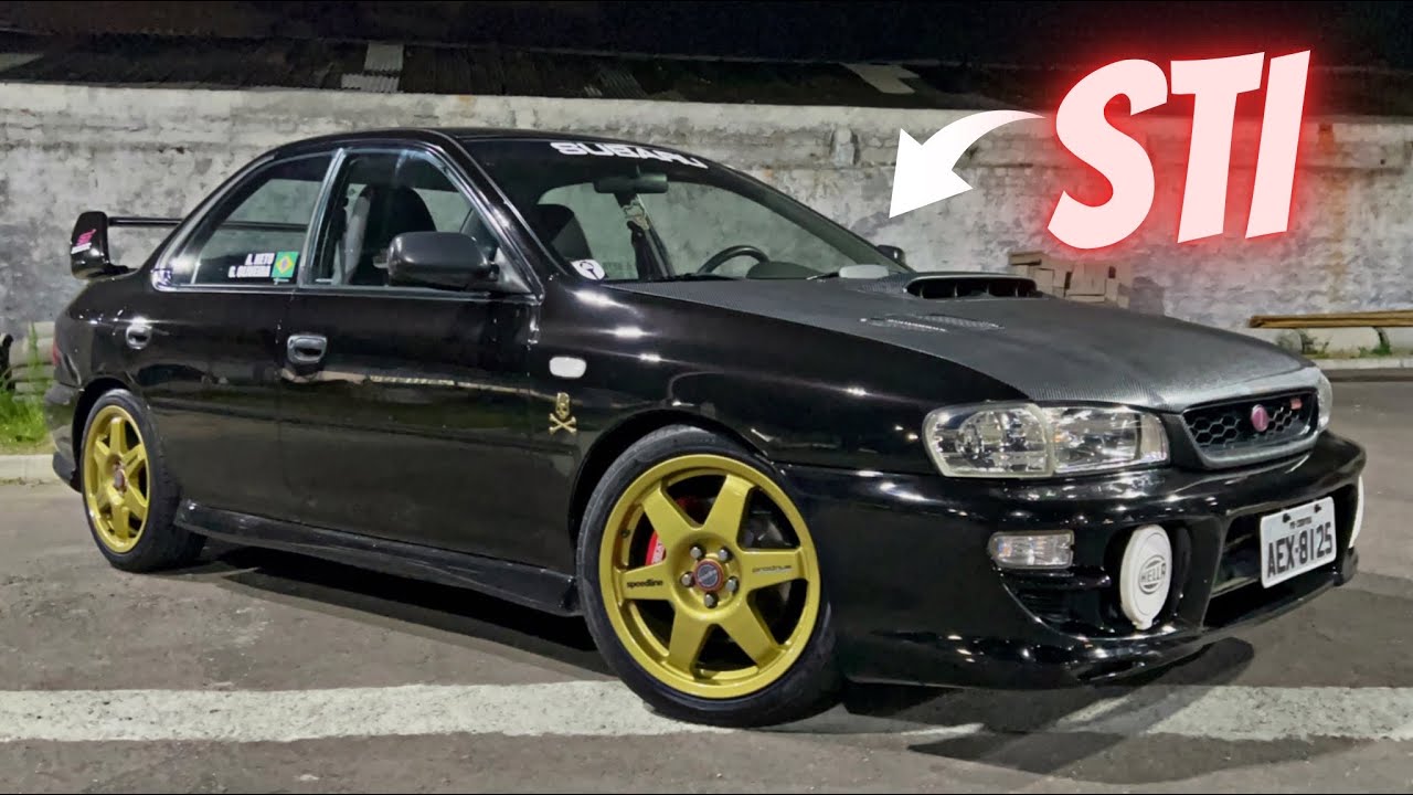 TRANSFORMOU UM SUBARU IMPREZA GL EM UM STI 😍