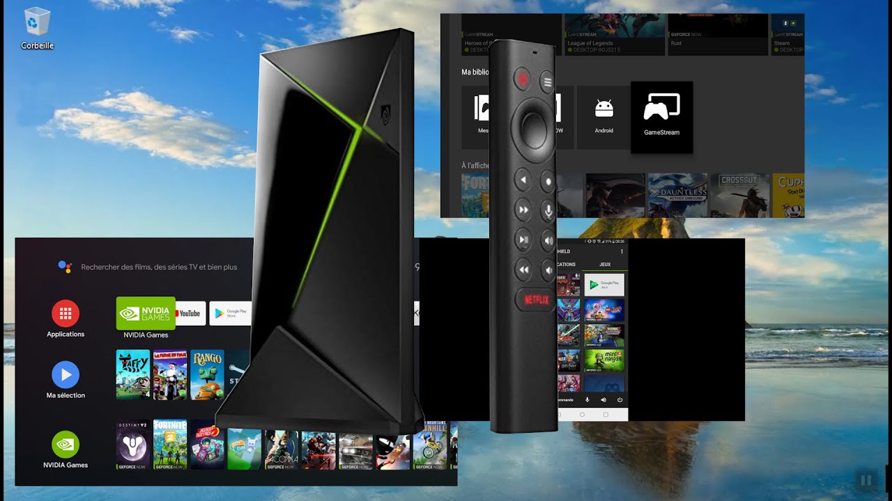 Présentation, déballage et mise en service Nvidia Shield TV Pro PLUS GFORCE NOW