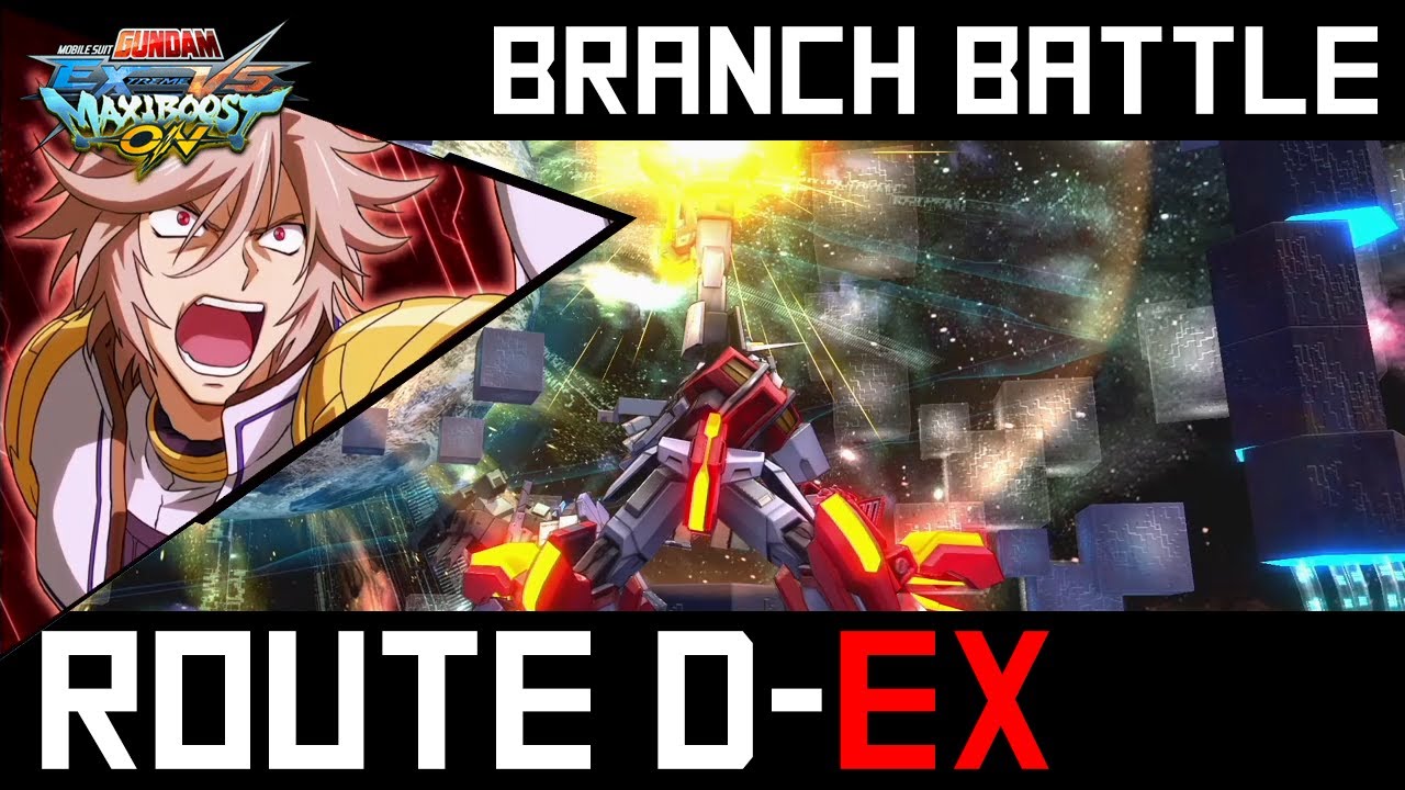 Maxi Boost ON - Branch Battle ~ Route D-EX |  Extreme Gundam Type Leos Xenon Phase &  Secret Boss