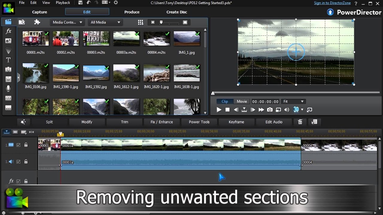 Video Editing Tutorial | Cyberlink PowerDirector 12