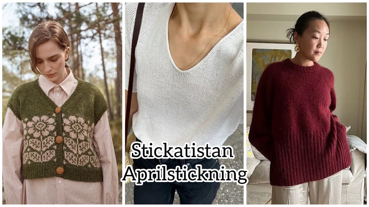 Avsnitt 60: Aprilstickning - Eun, Storm, Sweater no.20