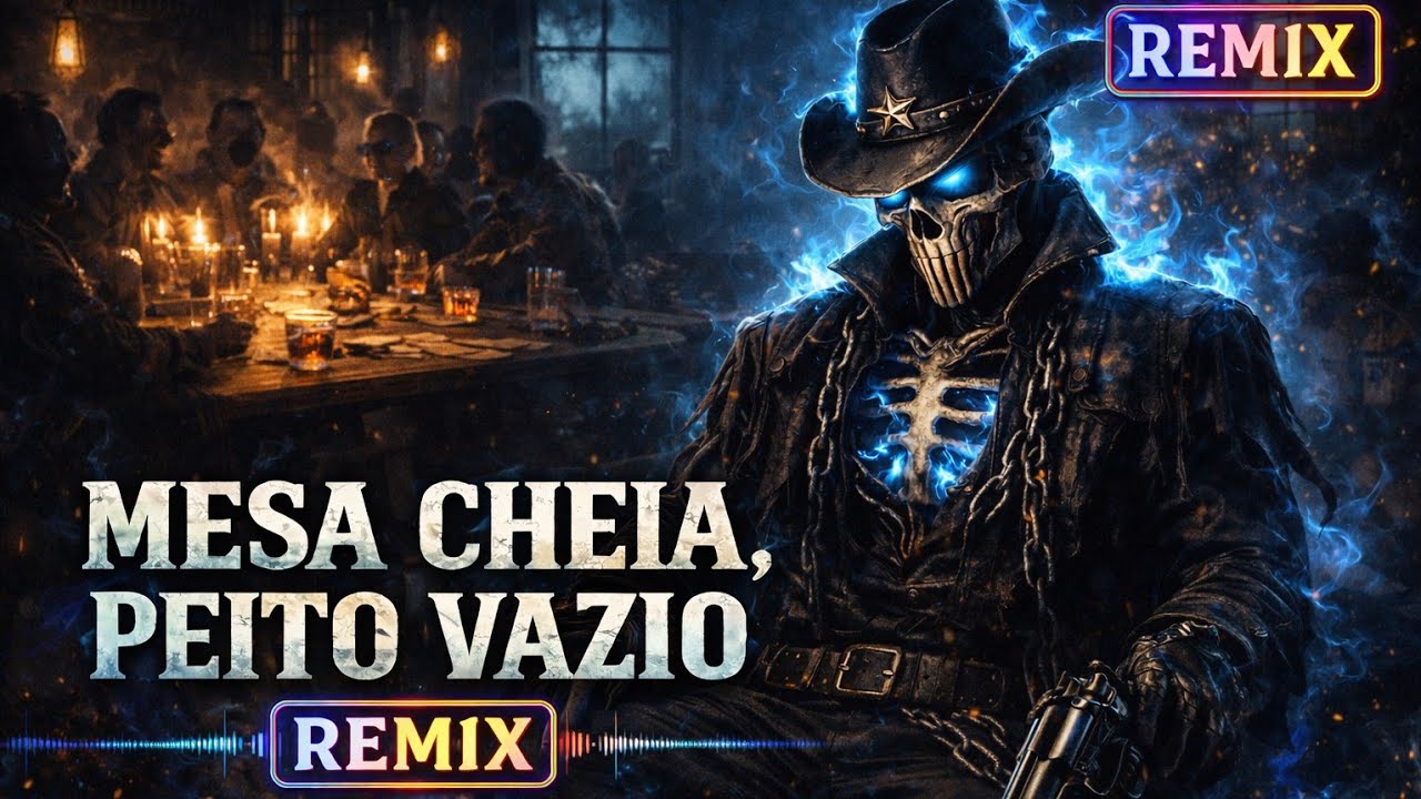 MESA CHEIA, PEITO VAZIO” remix Skull  Dark Country Brazil (Clipe Oficial) Country Português