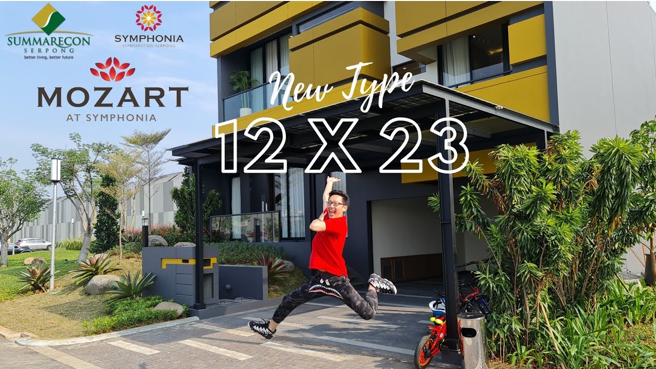 CLUSTER TERMEWAH SUMMARECON SERPONG! Mozart 12x23 mulai 7.4M Lakeside Premium Home