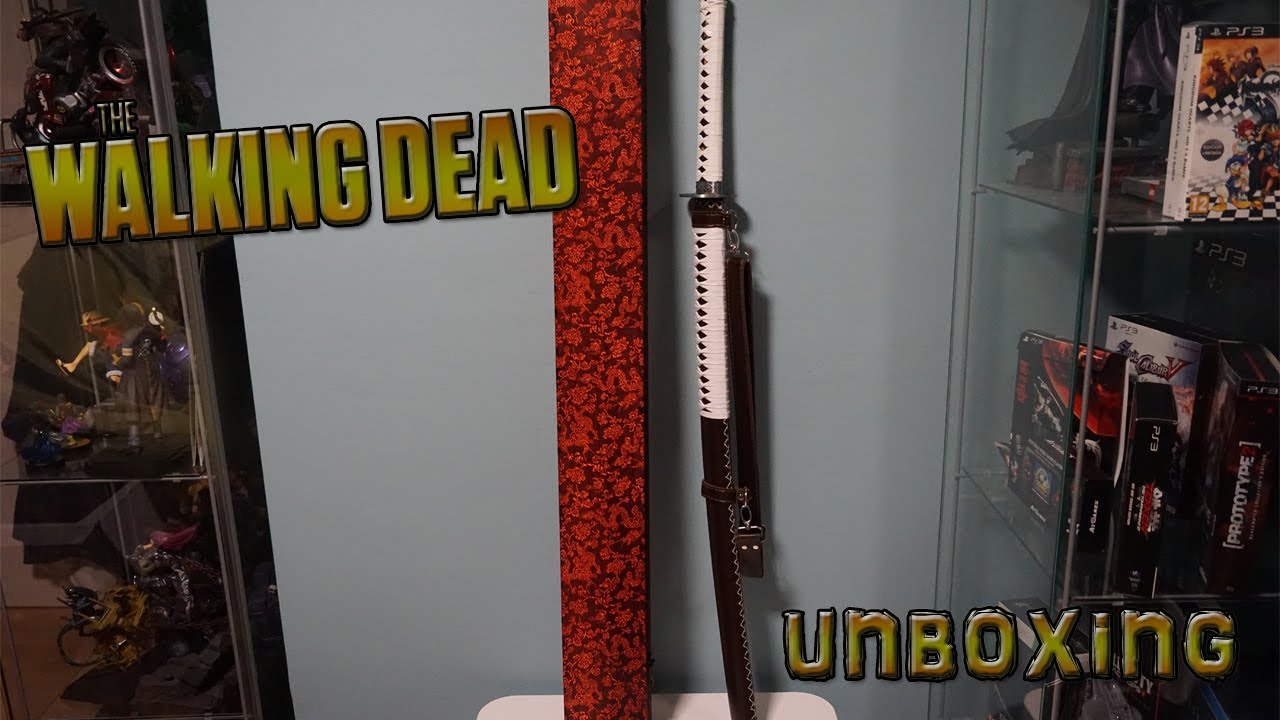 THE WALKING DEAD - KATANA MICHONNE | UNBOXING [OFF TOPIC]
