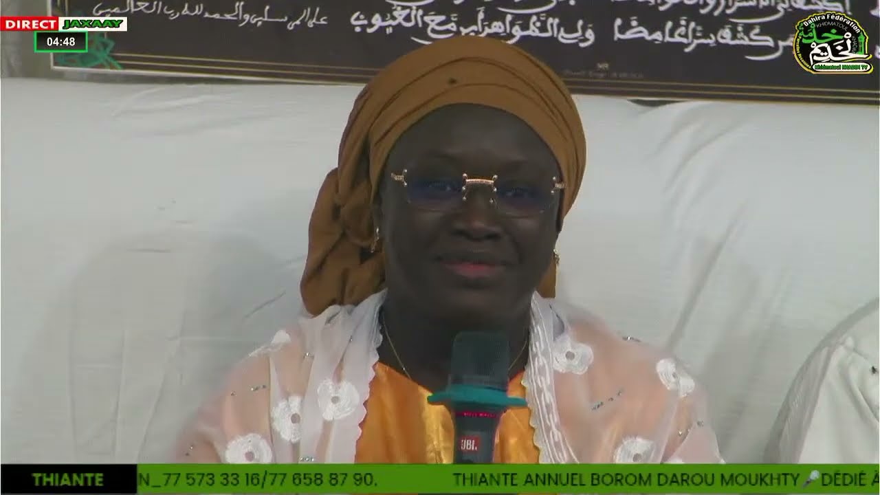 MESSAGE MADAME LA SOUS-PRÉFET THIANTE ANNUEL BOROM DAROU MOUKHTY🙏 DÉDIÉ À MAME CHEIKH IBRA FALL