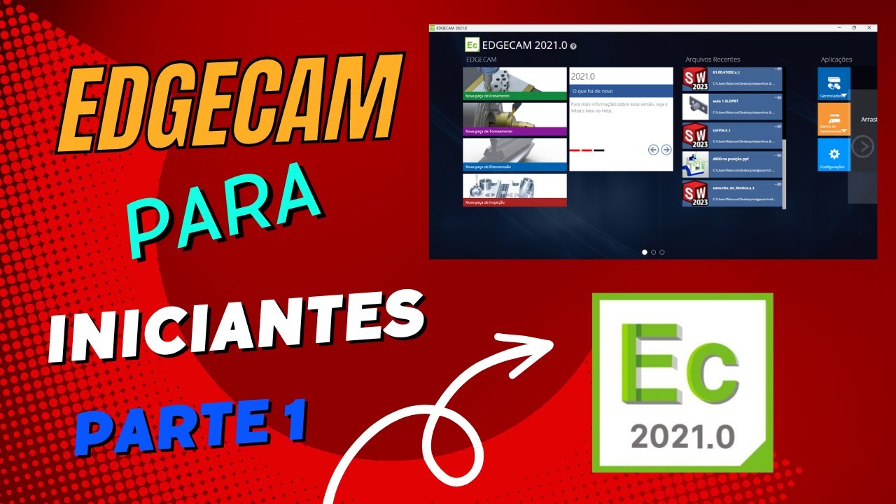 edgecam parte  iniciantes parte#1