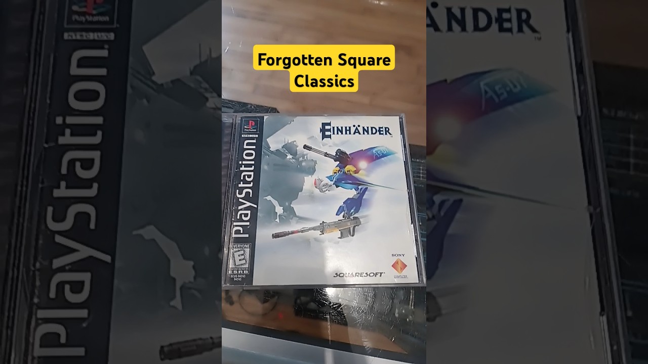 Squaresoft Made on of the best Bullet Hells you never played EINHANDER