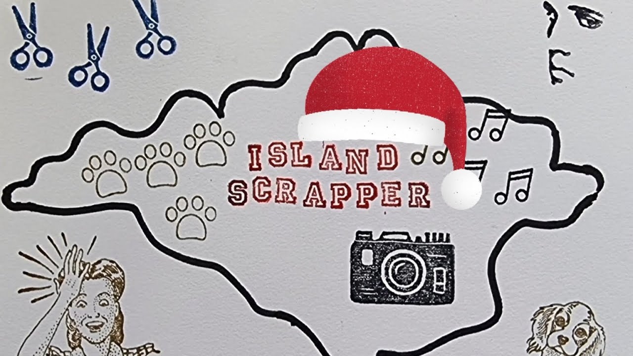 Trail Tree scrapbook layout #scrapbookprocess #create #memorykeeper #scrapbooklayout #christmas 