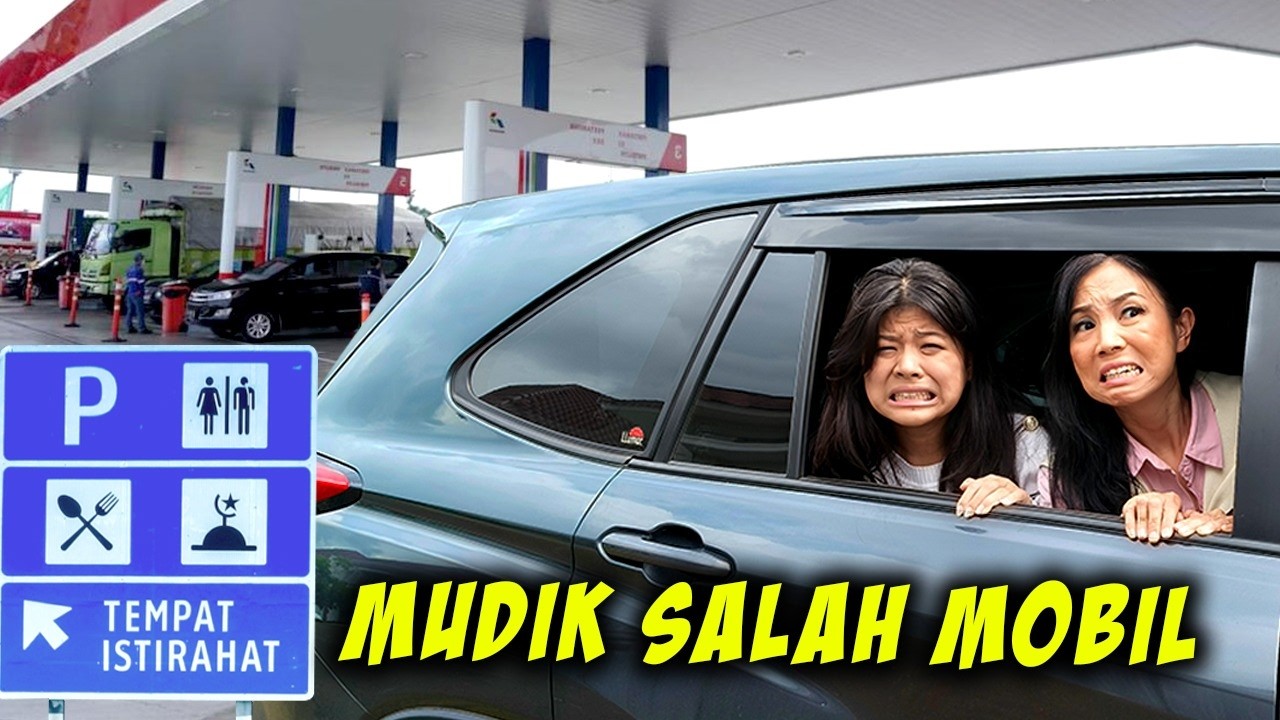 24 JAM MUDIK PART 1 ! SALAH MOBIL DI REST AREA ! PULANG KAMPUNG BUAT LEBARAN