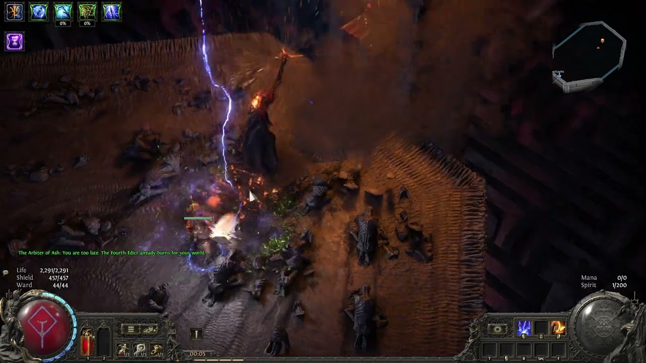 Arbiter of Ash RIP HCSSF - Couldn't find the balls!! poe2