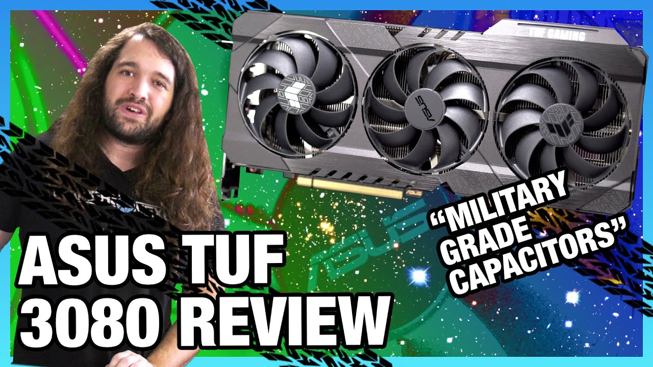 ASUS RTX 3080 TUF OC Review & Tear-Down: Thermals, Noise, & Overclocking