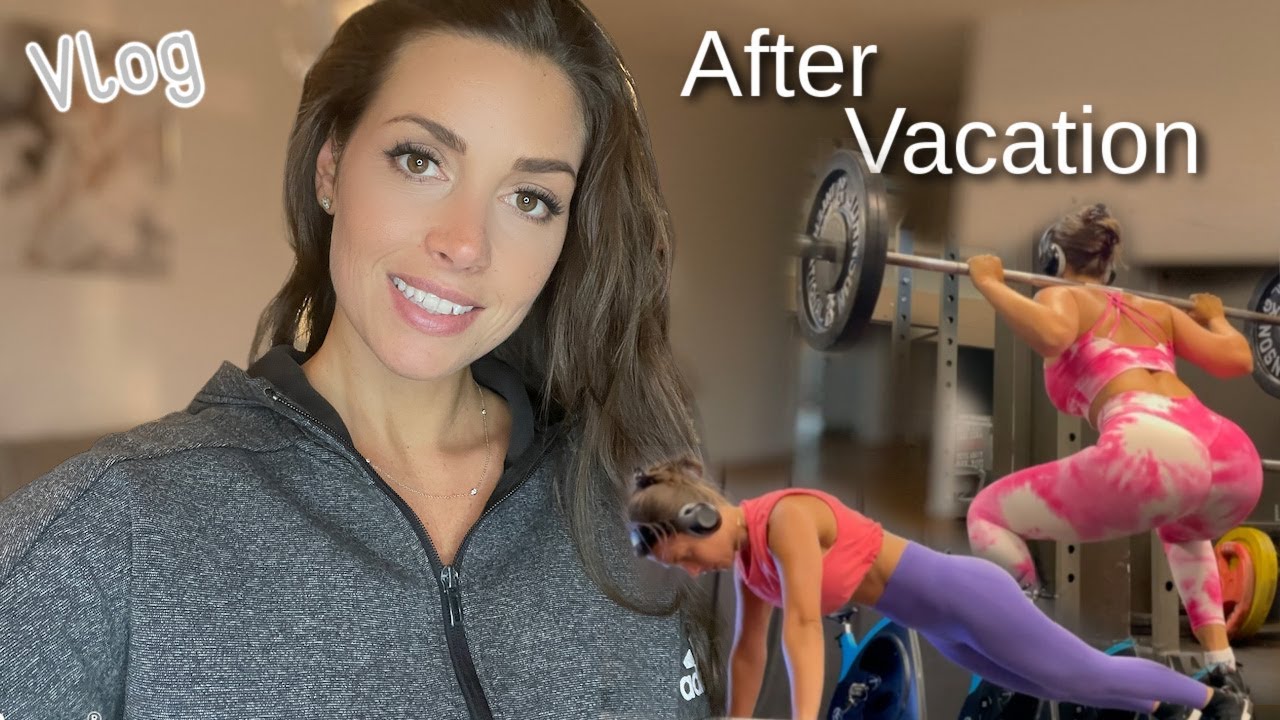 Back to normal VLOG - Workout & Food after vacation 🌸
