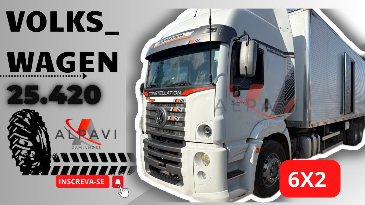 Volkswagen Constellation 25420 Ano 2014 Bau 9 Metros Trucado a Venda Ligue (12) 97406-2916