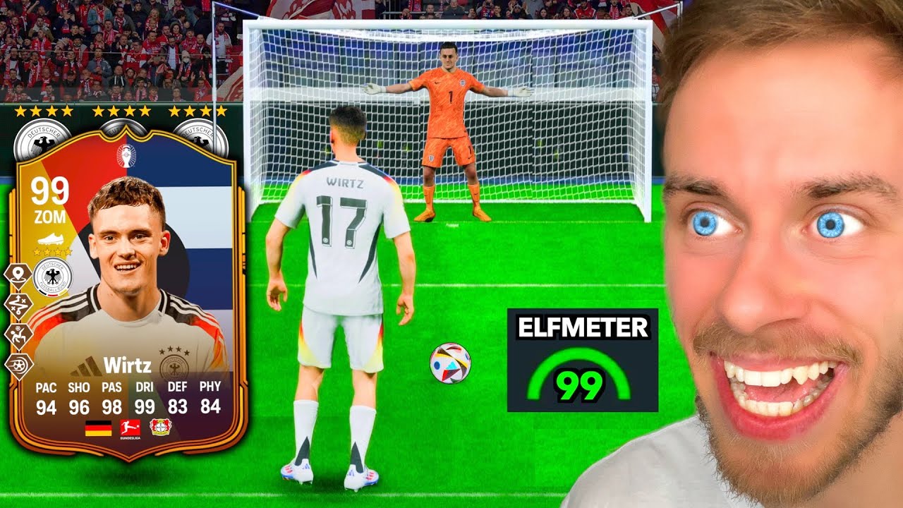 99er Florian Wirtz - ABER ELFMETER bestimmen sein Team! 👀⚽️