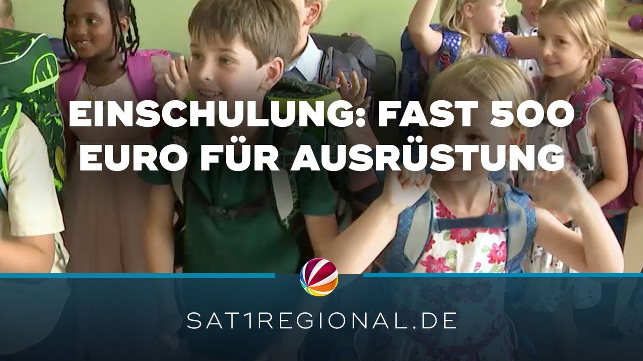 Schulstart kostet knapp 500 Euro pro Kind