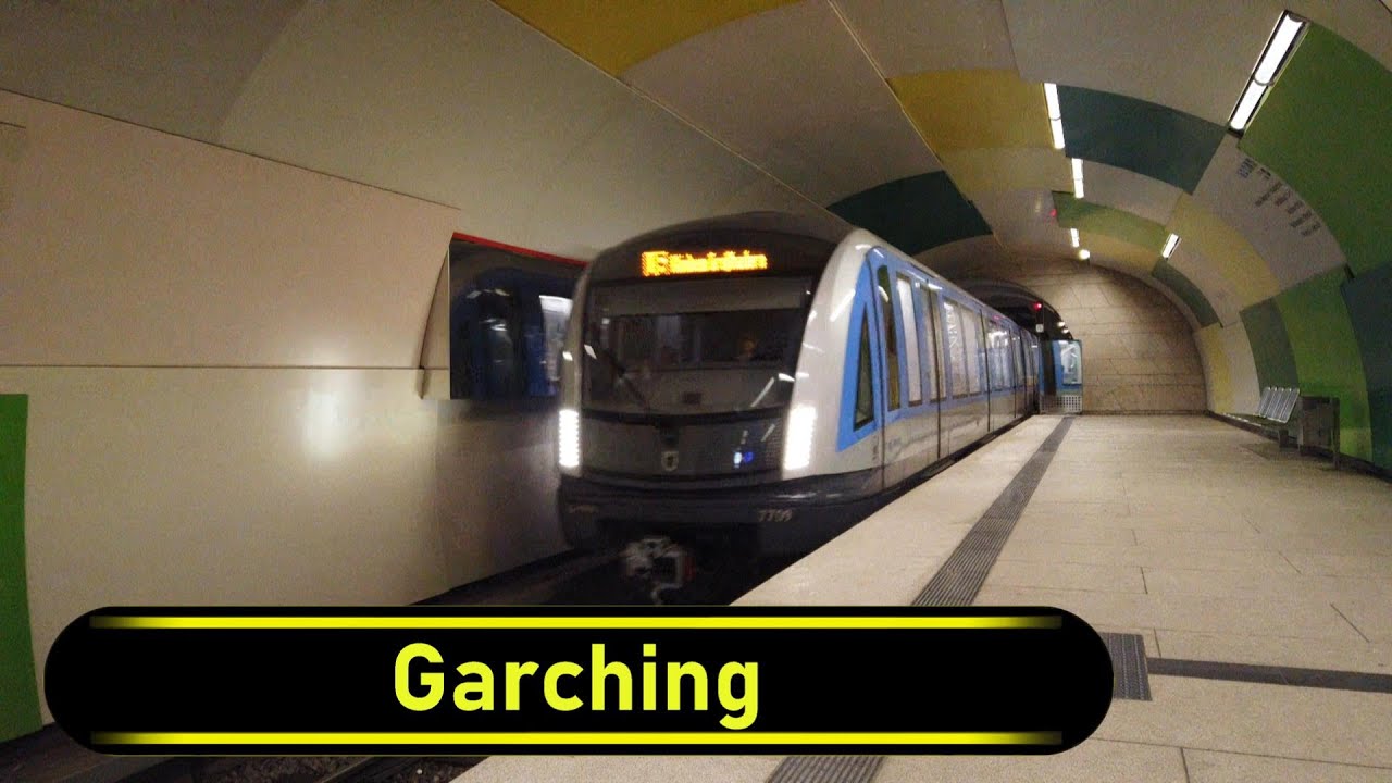 U-Bahn Station Garching (Munich 🇩🇪 U-Bahn) - Walkthrough 🚶